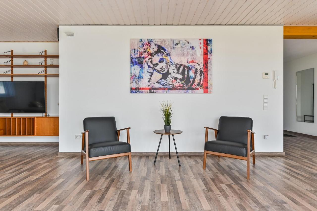 Ruhige Ferienwohnung Mit Panoramablick Ingoldingen Dış mekan fotoğraf