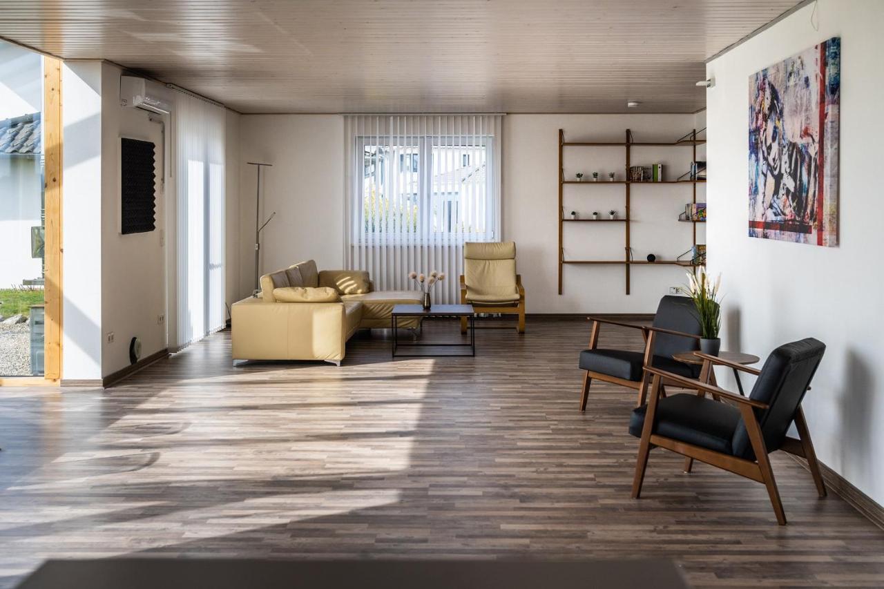 Ruhige Ferienwohnung Mit Panoramablick Ingoldingen Dış mekan fotoğraf