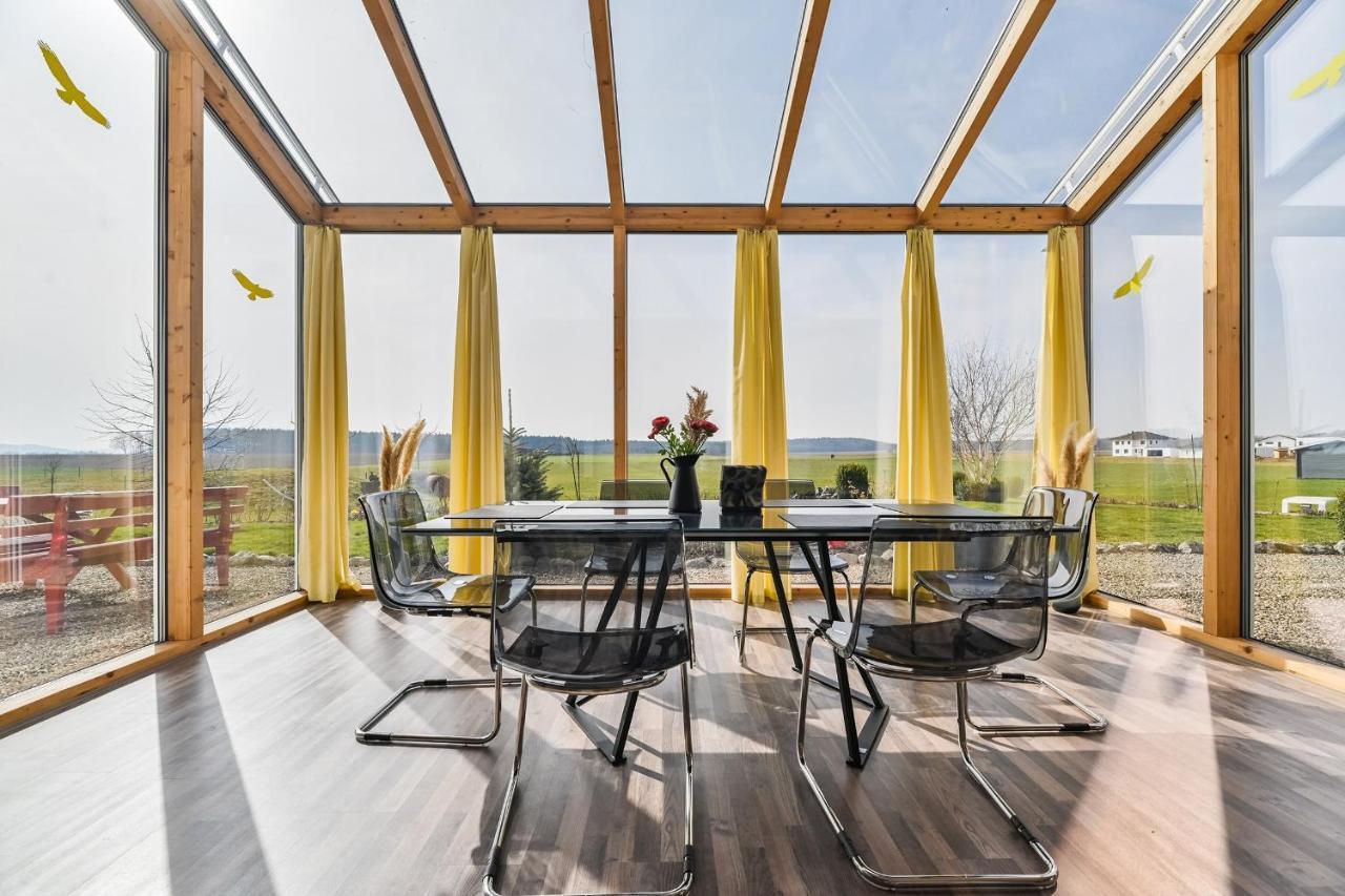 Ruhige Ferienwohnung Mit Panoramablick Ingoldingen Dış mekan fotoğraf