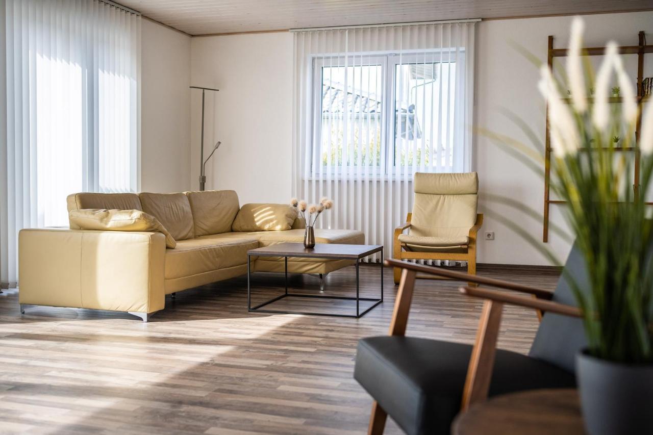 Ruhige Ferienwohnung Mit Panoramablick Ingoldingen Dış mekan fotoğraf