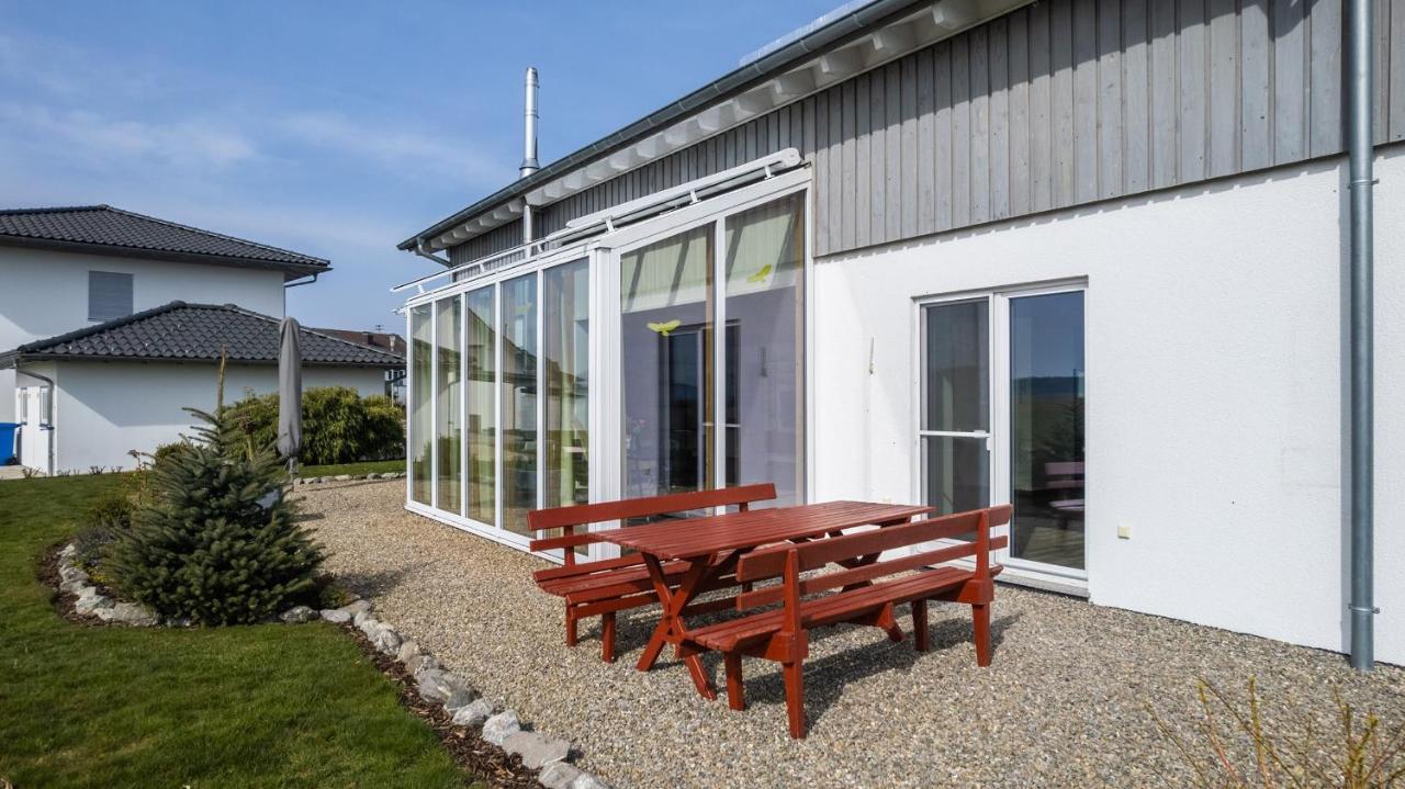 Ruhige Ferienwohnung Mit Panoramablick Ingoldingen Dış mekan fotoğraf