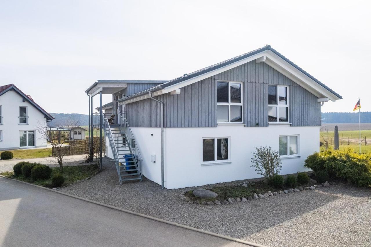 Ruhige Ferienwohnung Mit Panoramablick Ingoldingen Dış mekan fotoğraf