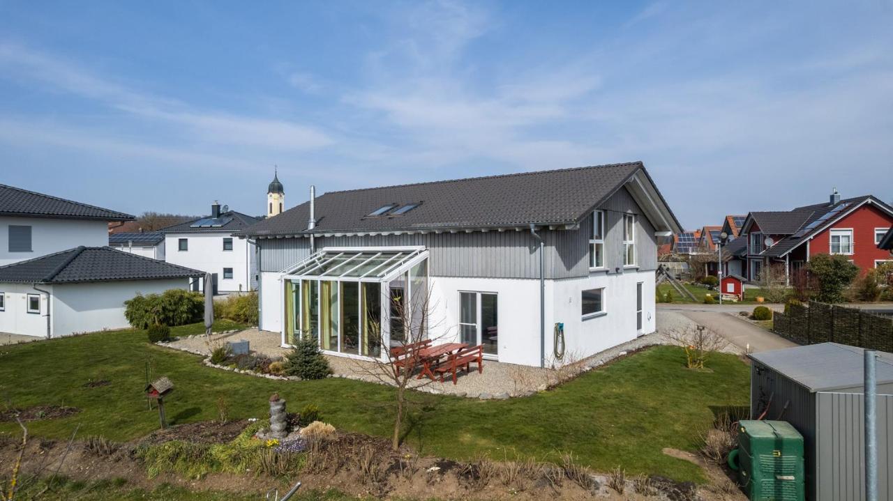 Ruhige Ferienwohnung Mit Panoramablick Ingoldingen Dış mekan fotoğraf
